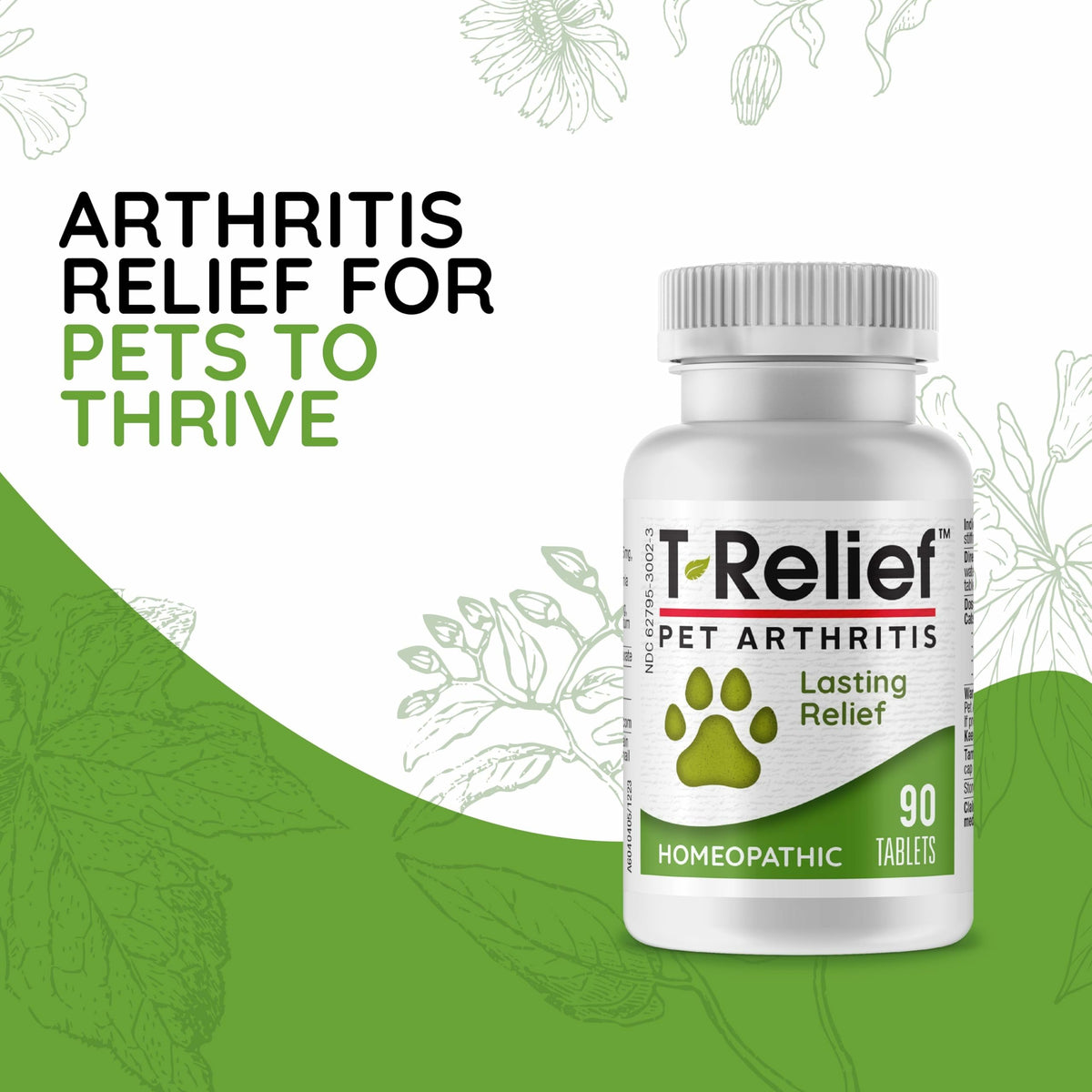 90 Tablets Homeopathic Pet Joint Relief X9753