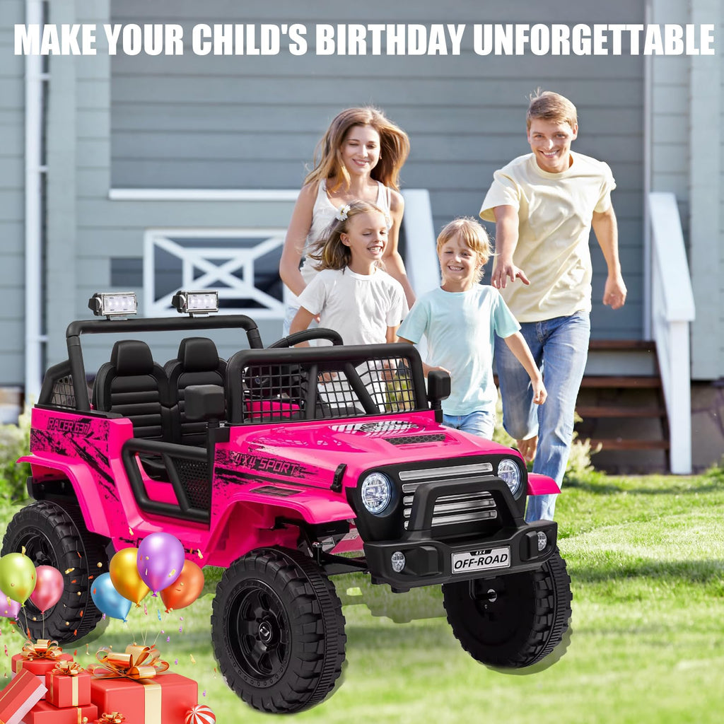 24V 2 Seater Kids Electric Car with Remote Control L32849