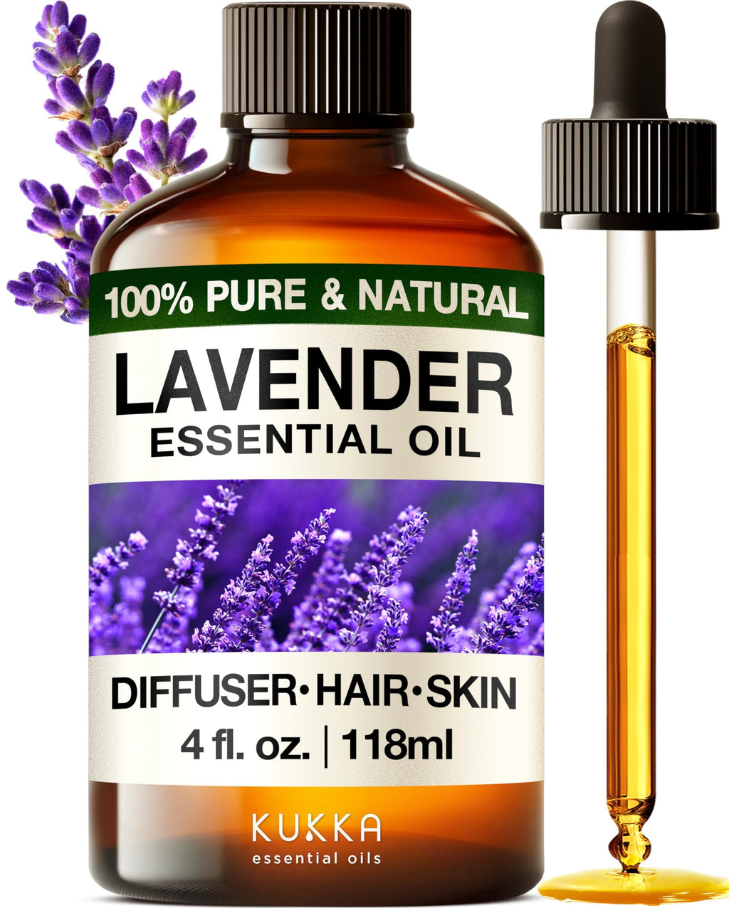 Lavender & Orange Essential Oil Set 2x4 fl oz C776670