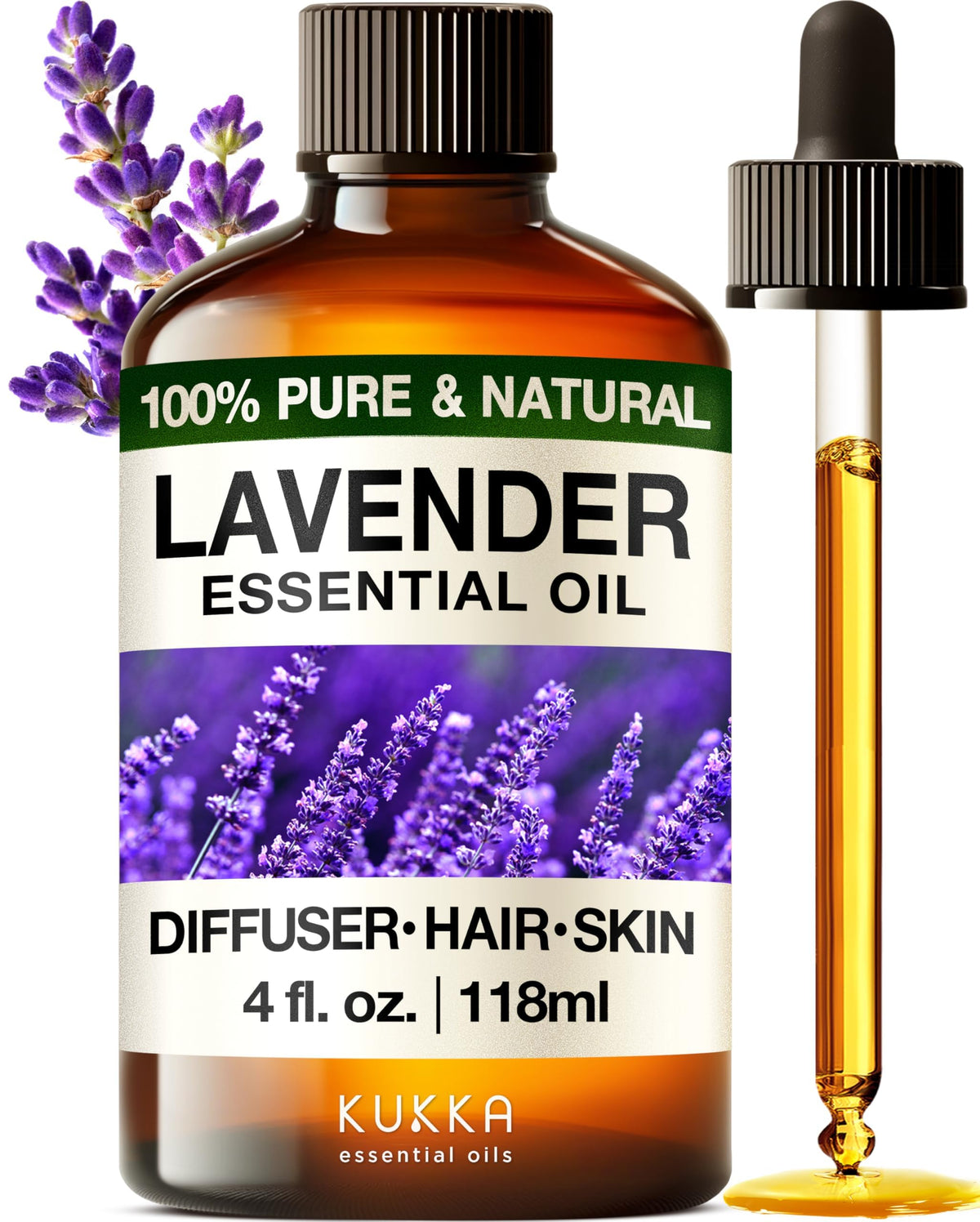 Lavender & Orange Essential Oil Set 2x4 fl oz C776670