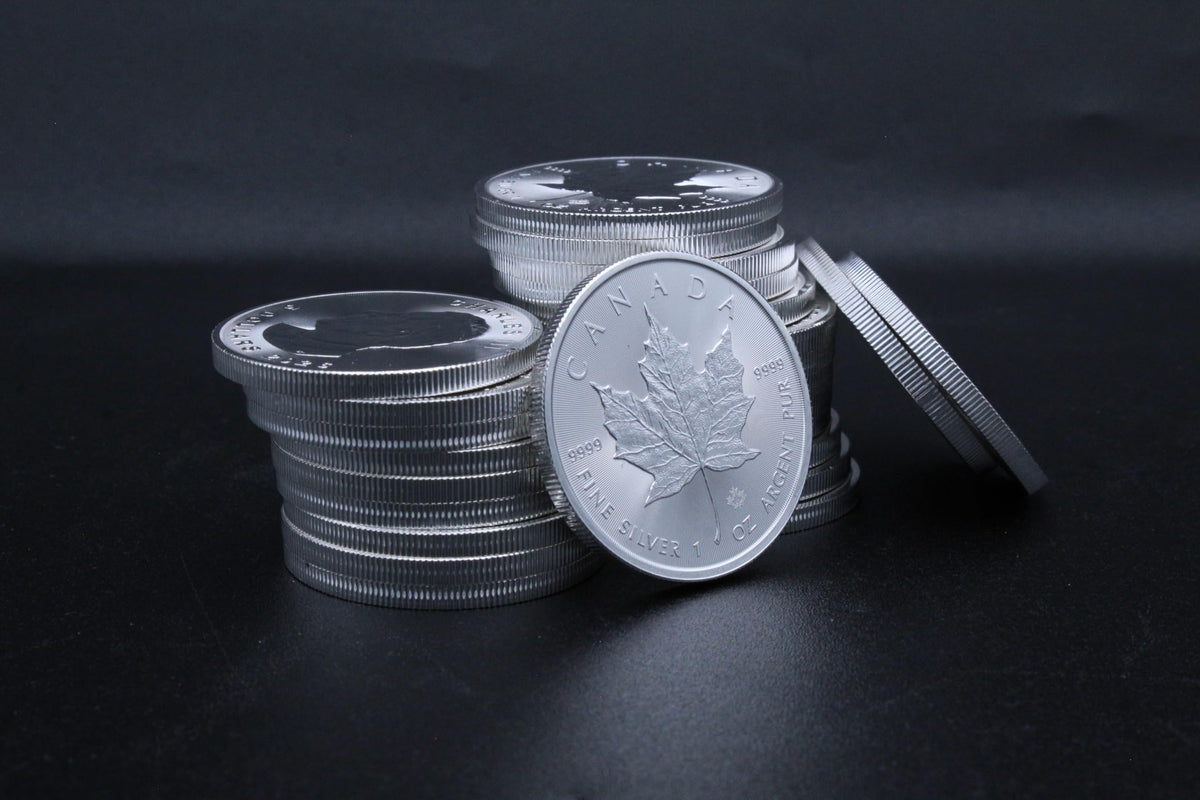 1 oz Canadian Maple Leaf Silver Coin Y6079