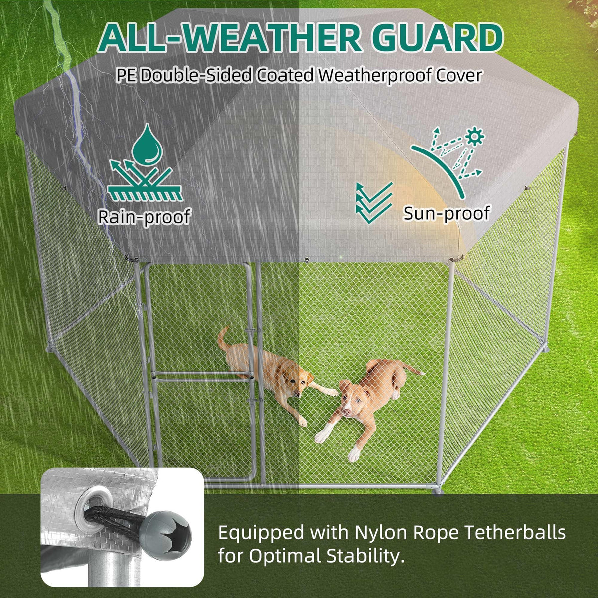 Extra Large Outdoor Dog Kennel Q9021