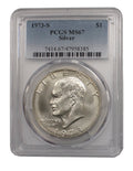 Silver Eisenhower Dollar S908
