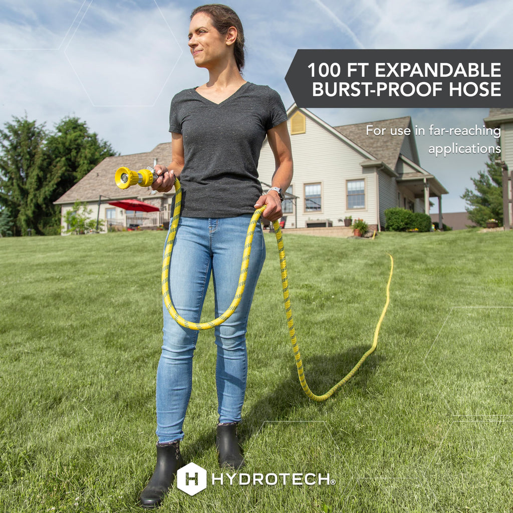 100 ft Max Flow Garden Hose, 3/4 in Diameter U299