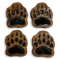 Coaster Set of 4 Handmade Wood with EPOXY Inlay U184448