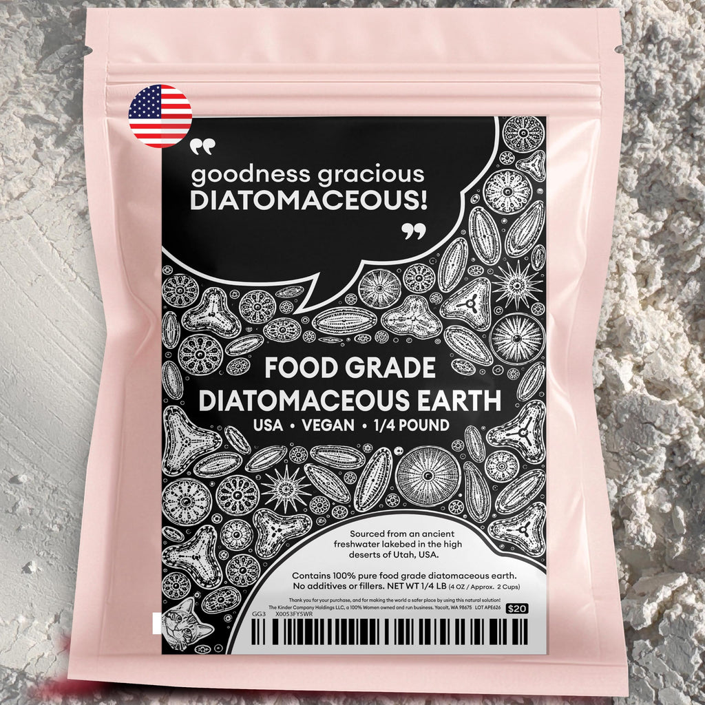 Food Grade Diatomaceous Earth Powder 1 Pint I8100