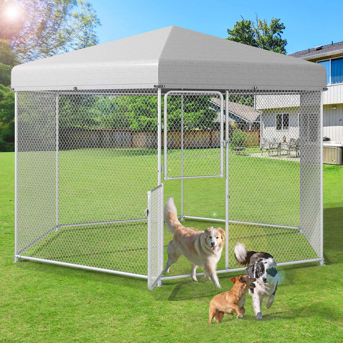 Extra Large Outdoor Dog Kennel Q9021