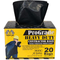 42 Gallon Black Heavy Duty Contractor Trash Bags Q916