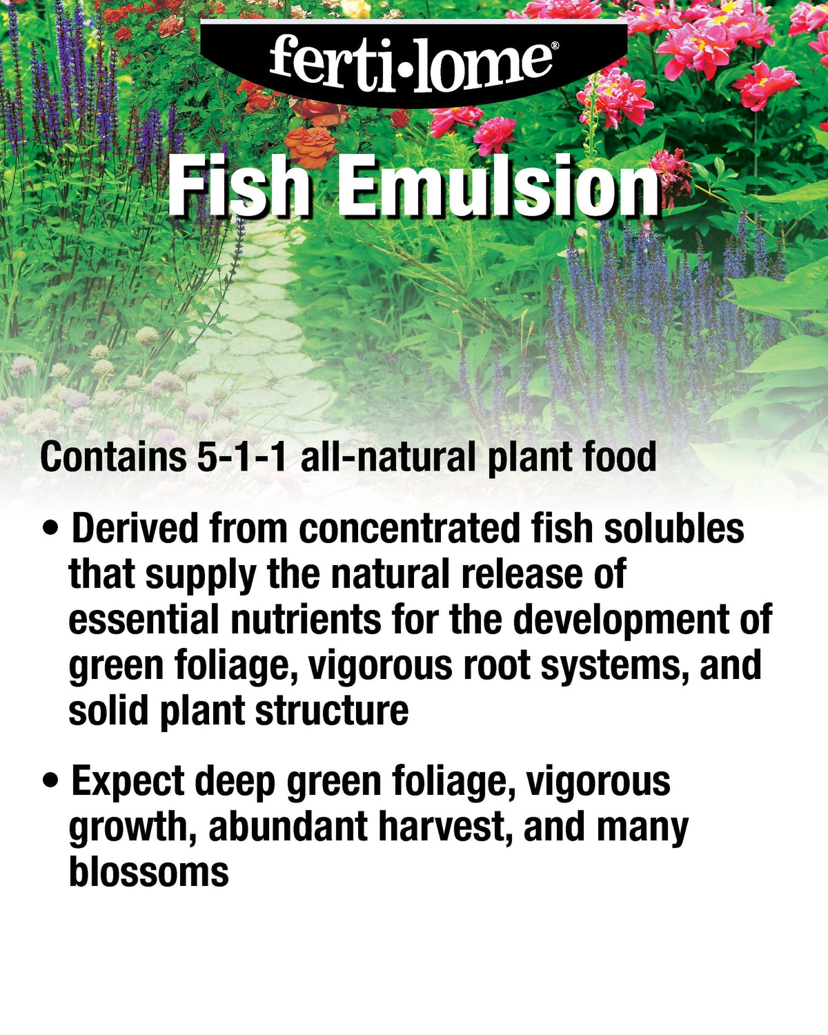 Fish Emulsion Fertilizer 5-1-1, 32 oz S97437