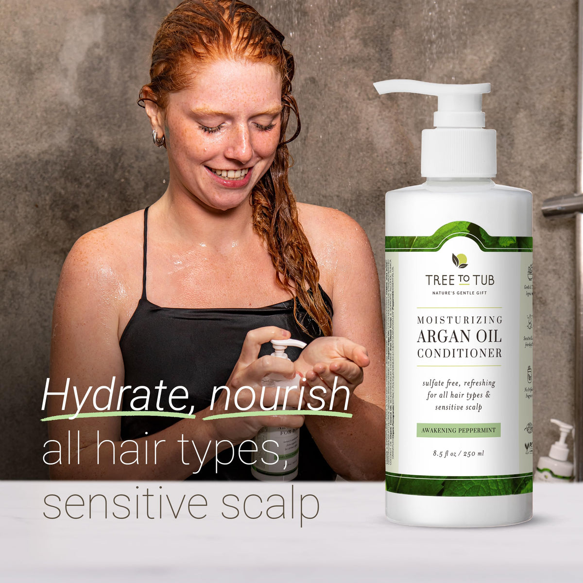 Fragrance Free Shampoo and Argan Oil Conditioner U17184