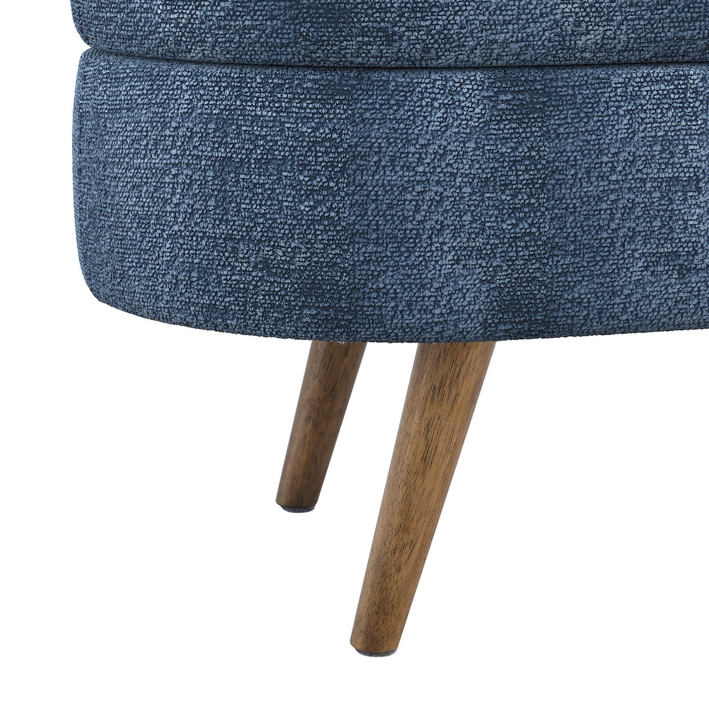 Oval Storage Bench J81195