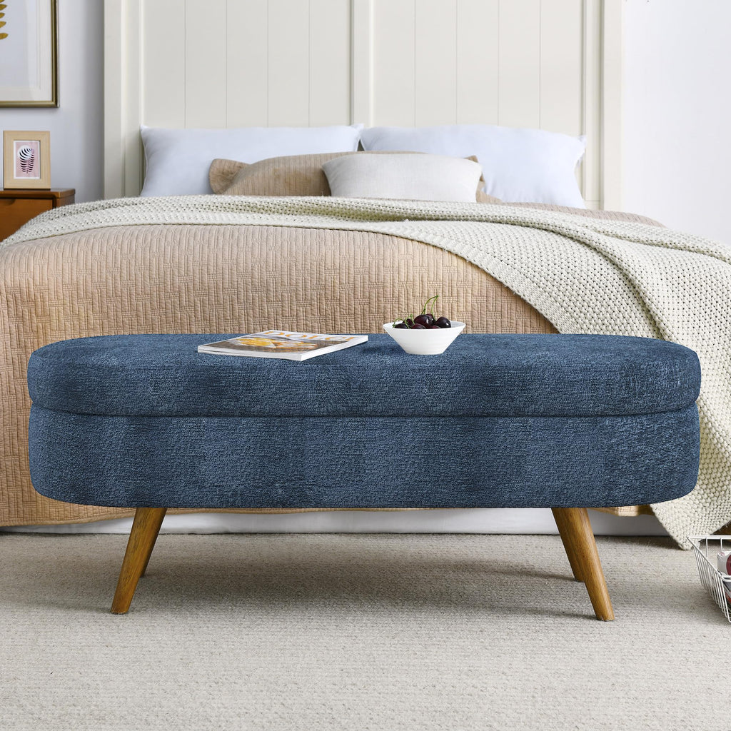 Oval Storage Bench J81195
