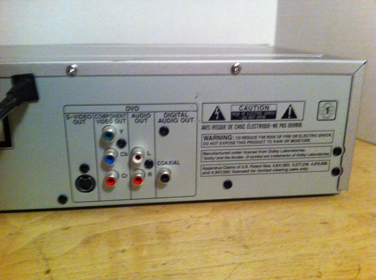 Video Cassette Recorder DVD Player R869
